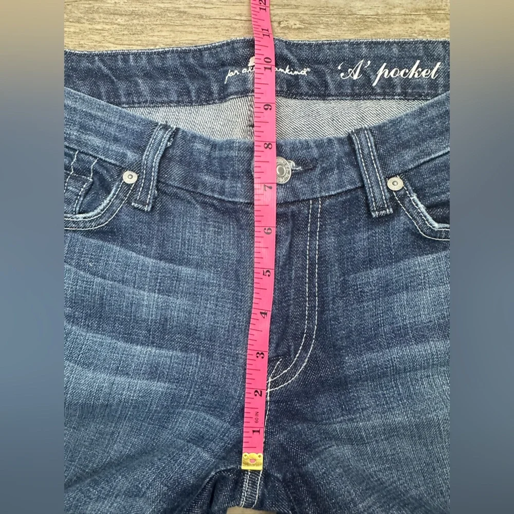 7 for All Mankind A Pocket Medium Wash Bootcut Flare Jeans Size 29